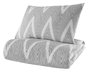 L'essentiel linge de maison Olivia - Gris y blanco